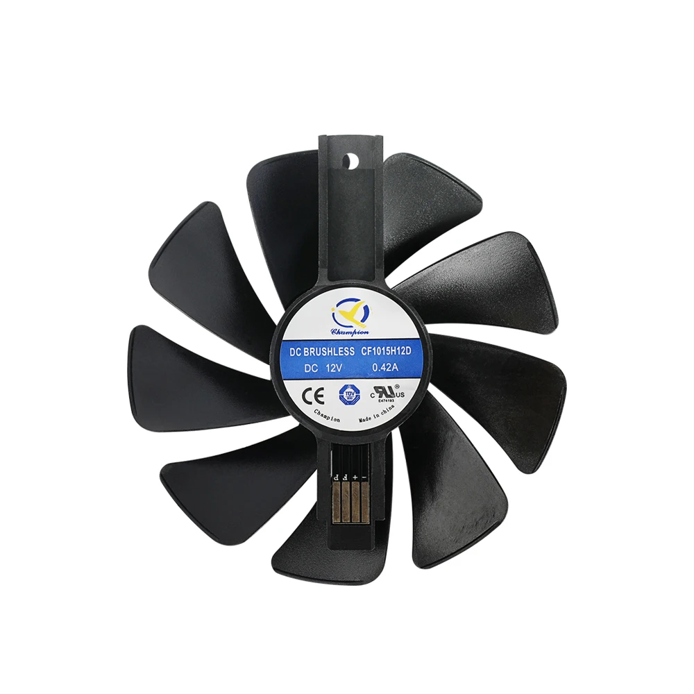 CF1015H12D FD10015M12D RX 590 580 480 470 570 GPU Cooler Fan For Sapphire RX470 RX590 RX580 RX480 RX570 NITRO SpecialEdition