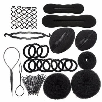 

65pcs Hair Styling Set Fashion Hair Design Styling Tools DIY Hair Accessories Hair Modelling Tool Kit
