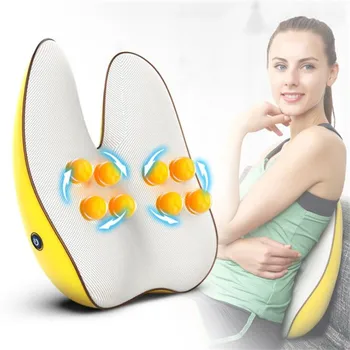 

Massage Neck Shoulder Back Body Electric Massage Pillow Shiatsu Massager Device Cervical Healthy Massageador Relaxation M6