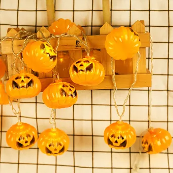 

1.2m Fantastic Pumpkin Led String Lights Halloween Decoration Accessories Lamp Horror For Home Party Supplies Light String