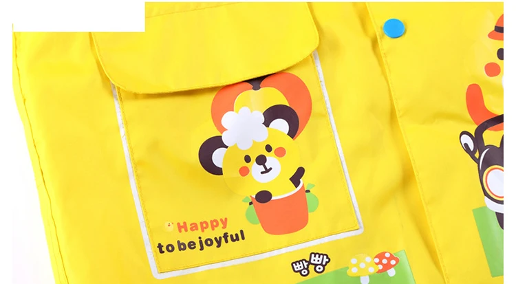 Only Jime Cartoon Kids Raincoat Breathable And Comfortable Waterproof Rainwear Rainsuit High Quality Poncho Outdoor Rain Coat