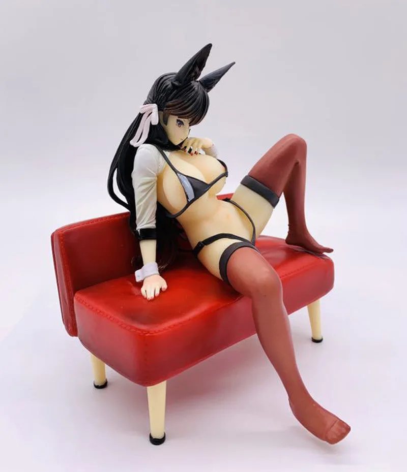 Atago синее море Route диван сидя Сексуальная Поза игрушки Гараж Комплект кукла украшения для взрослых Модель 28 см ПВХ аниме фигура