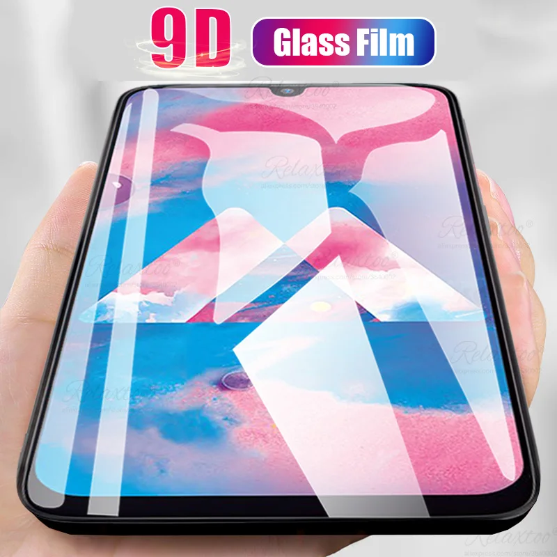 Изогнутое закаленное стекло 9D для Samsung galaxy M10 M20 M30 M40 Защитное m 10 20 30 защитная
