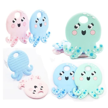 

20pcs of baby care soft safety teeth gutta cartoon animal model silicone DIY pacifier clip toy necklace pendant silicone teether