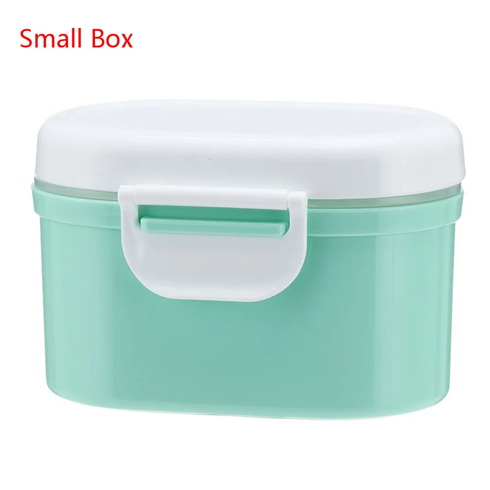 Small box Quaslover детский контейнер для сухого молока портативный контейнер для еды контейнер для хранения еды коробка для кормления детей - Цвет: Small box