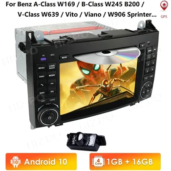 

7"Car GPS Navigation DVD Player Android For Mercedes Benz A-Class W169,B-Class W245,V-Class W639,Viano,2004-2012,W906 Sprinter