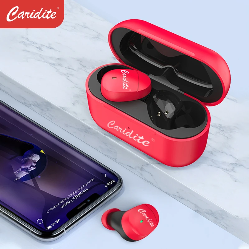 Caridite Free Shipping TWS Wireless Bluetooth Headphones Gaming Headset Gamer Earphone Dropshipping 2020 best selling Product