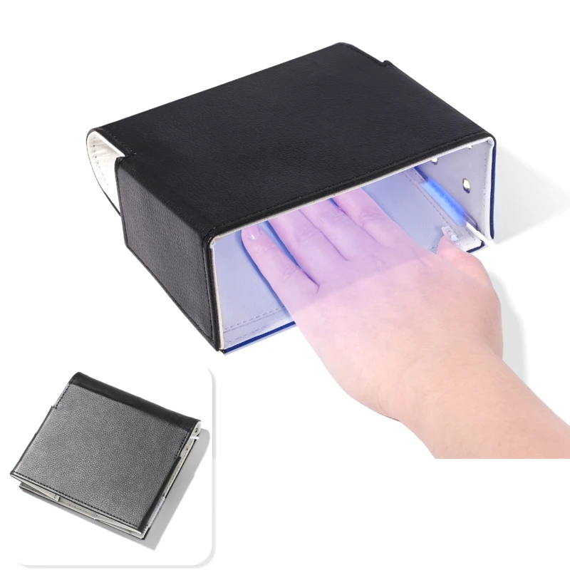 Máquina de Secador de Unhas Lâmpada uv Micro Cabo Usb Uso Doméstico 2 Cor Portable54w 18 Led 5 Secadores de unhas