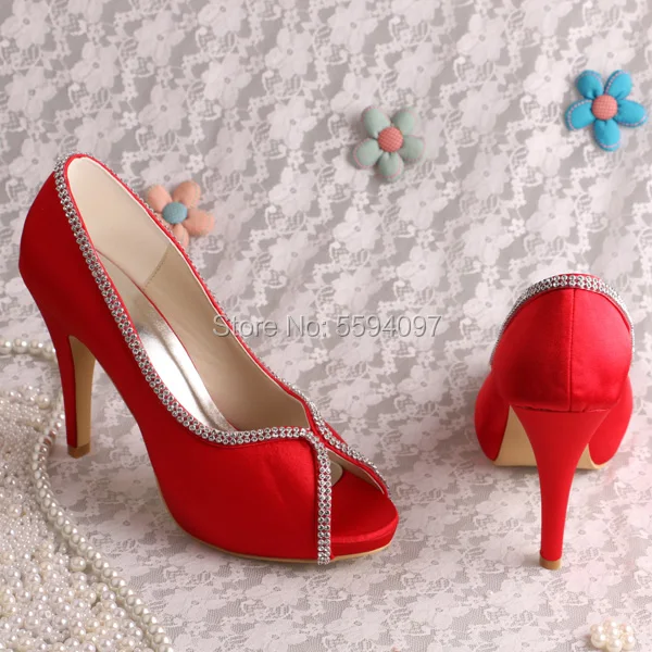 22 Colors Ladies Wedding Shoe Sale with Platform Emerald Green