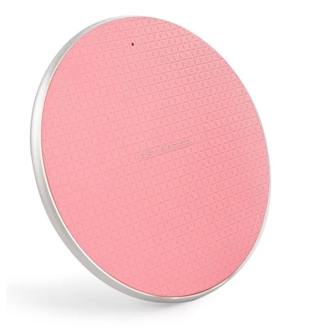 Pink Быстрое зарядное устройство зарядного устройства для Blackview BV6800 Pro BV5800 pro BV9500 BV9600 Pro Qi Беспроводное зарядное устройство чехол Аксессуары для телефона - Тип штекера: Pink
