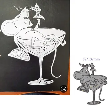 

metal cutting dies cut die mold Animal mouse decoration Scrapbook paper craft knife mould blade punch stencils dies
