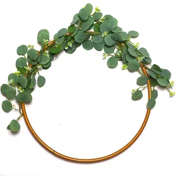 

2M Romantic Fashion Creative Eucalyptus Gypsophila Vine Ugali Gypsophila Rattan Artificial InsRattan Photo Props Foliage Wreath