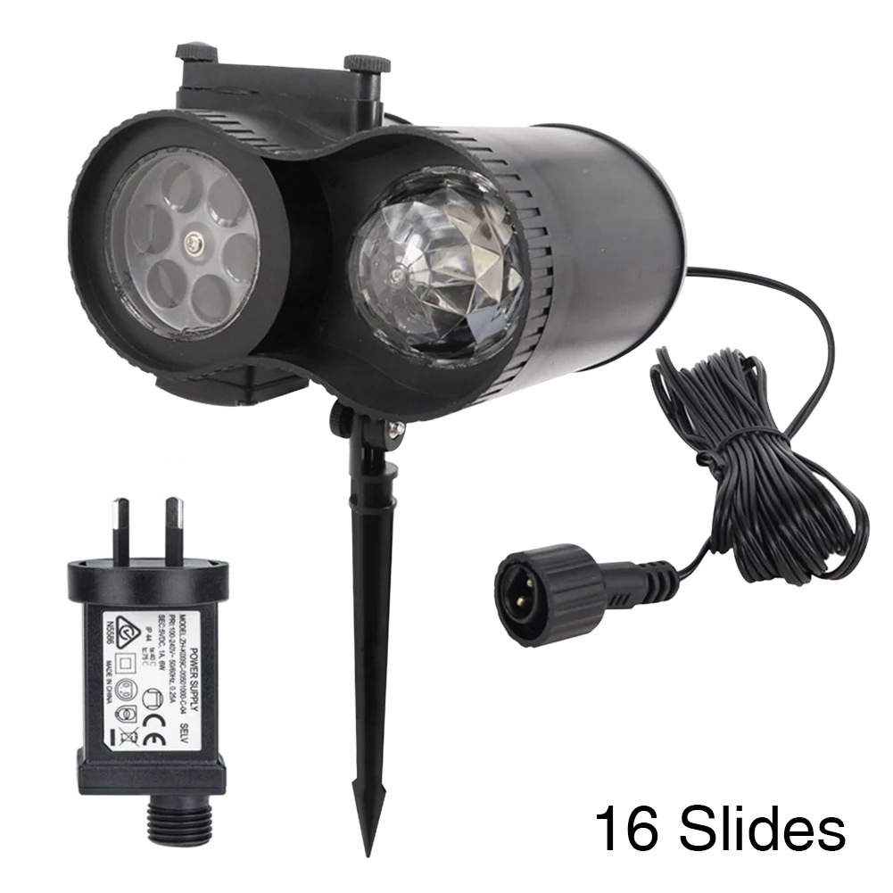 

Christmas Decoration 180 Degree Rotating Indoor IP44 Waterproof With Remote Controller Outdoor Garden Projector Light AC85-240V