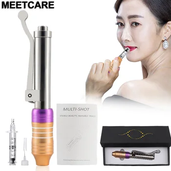 

New Hyaluronic Acid Pen for Anti Wrinkle Lip Lifting Non Needle Atomizer Lip Injection Hyaluron Pen High Density High Pressure