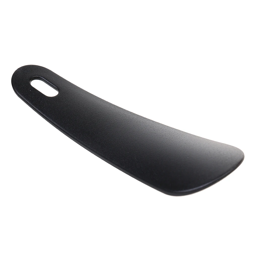 2x Plastic Pro Long Shoe Horn Travel Pocket Shoehorn Lifter Black New