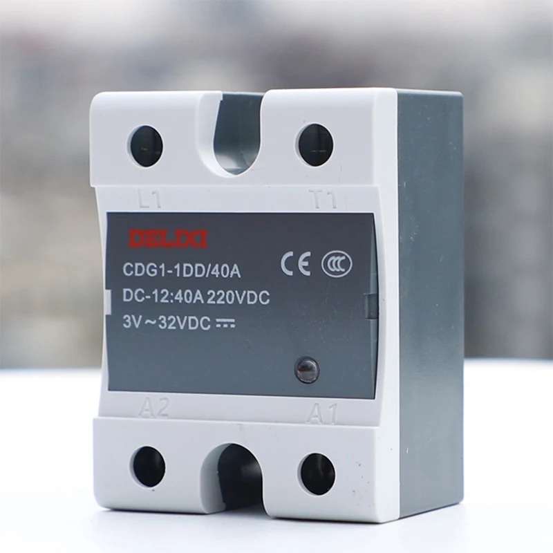 1 шт. CDG1-1DD/40A твердотельное реле постоянного тока Однофазное