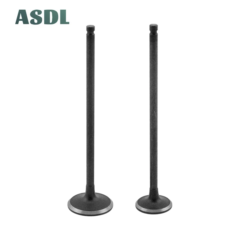 Мотоциклетные впускные и выхлопные клапаны для Kawasaki ZRX400# c - Цвет: 1 Pair
