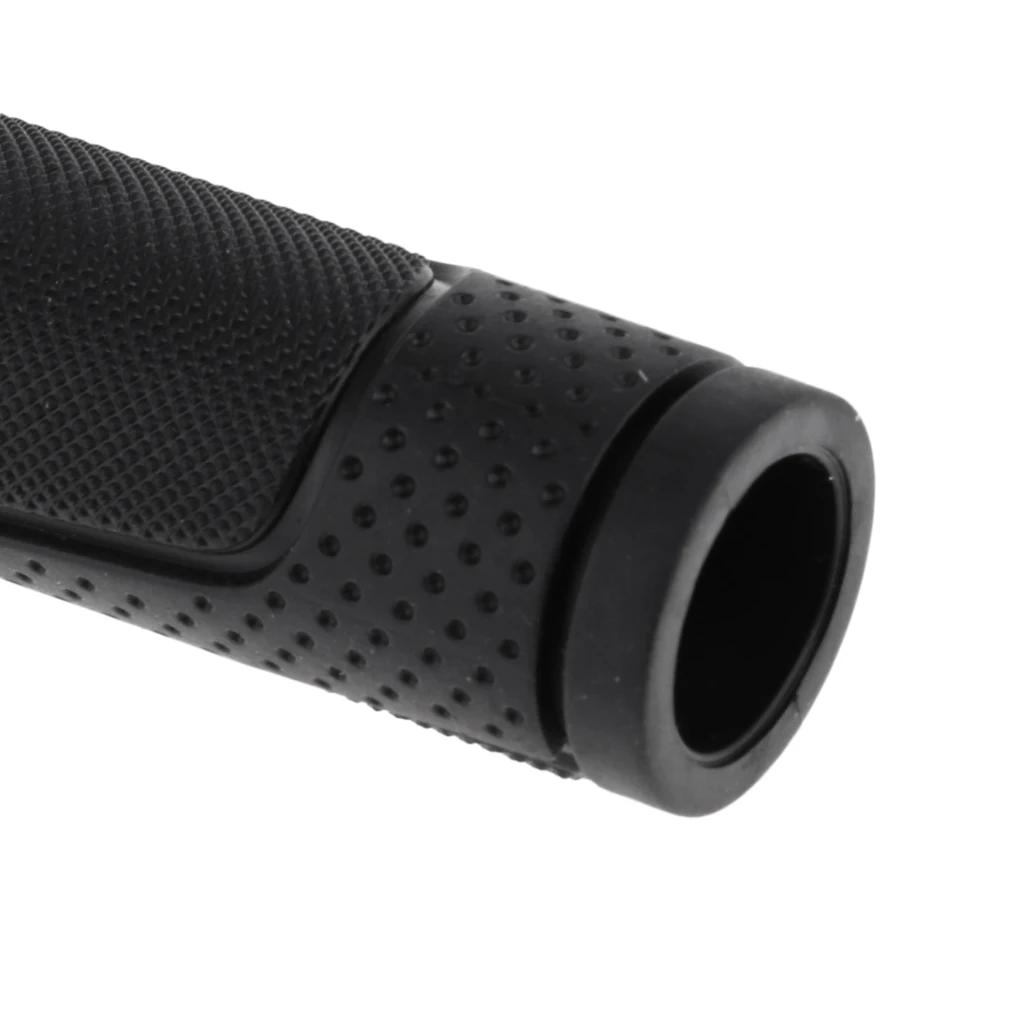 1 Pair Rubber Bike Bicycle Handlebar Handle Bar Grip Cover with Double Clamp Bicycle Grips