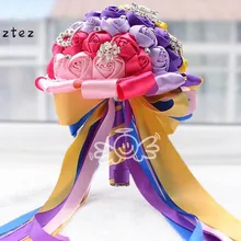 Лучший Ручной Букет невесты Романтический Роскошный Свадебный букет невесты ручной Букет невесты жемчужный полностью ювелирный SPH220