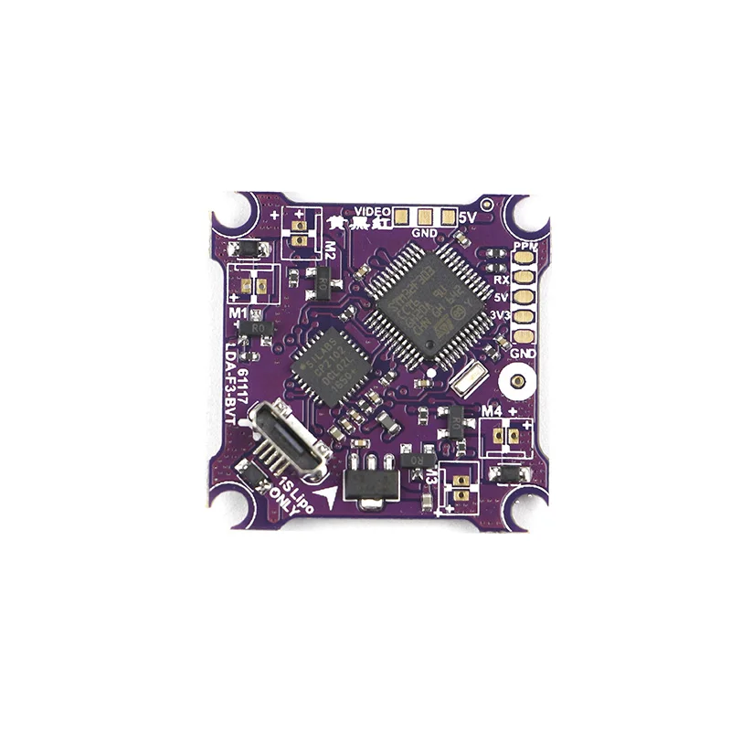 Kingkong плата управления полетом F3 + VTX с начесом ESC PCB для Tiny6 Tiny7 RC Racing Quadcopter DIY Drone FPV