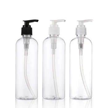 

New Screw Pump Bottle Lotion Shower Gel Hand Sanitizer Bottle Plastic Dispenser Bottles For Liquid Body Soap Shampoo Conditioner
