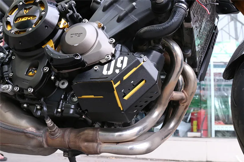 Для Yamaha MT-09 MT 09 MT09 FZ-09 FZ09 2014-2017 алюминиевый сплав радиатор боковая решетка