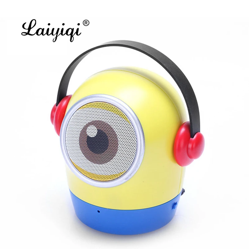 Лидер продаж 2019 милая портативная мини bluetooth Колонка Laiyiqi держатель ремня для