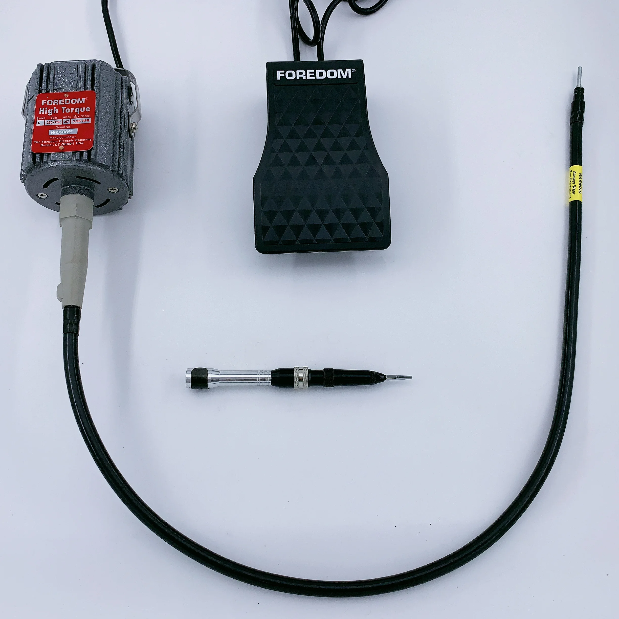 Foredom Sr Cc30 L Series Grindr Kit ,hanging Flexible Shaft Machine