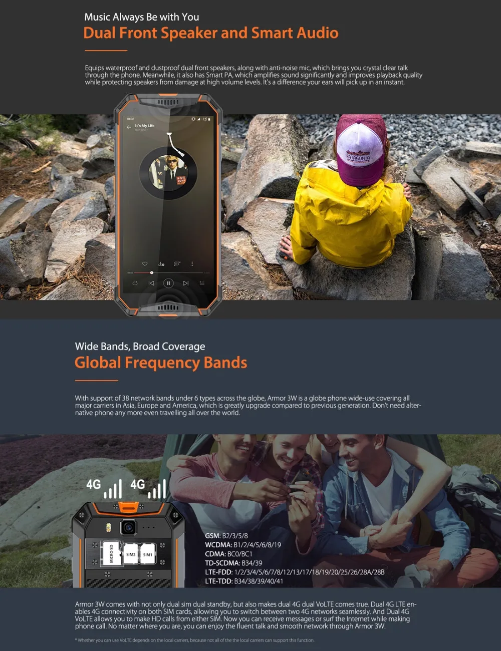 Ulefone Armor 3W, 5,7 дюймов, Android 9,0, мобильный телефон, 6 ГБ, 64 ГБ, 10300 мА/ч, большая батарея, 21 МП, Helio P70, четыре ядра, две sim-карты, смартфон