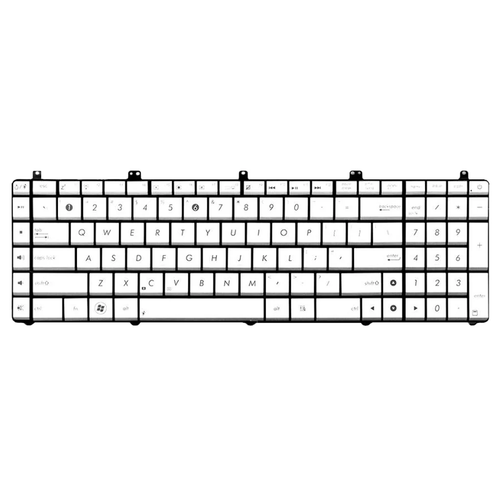 Раскладка «американский английский» ноутбук замена Keyobard для ASUS N55 N55X N55S N55SF N55SL серии ноутбука Подсветка клавиатуры новое поступление