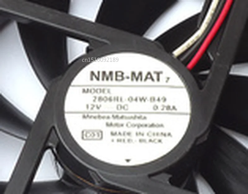 2806RL-04W-B49 7015 7 см шарикоподшипник Вентилятор охлаждения
