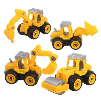 

Electric RC Truck Car Take Apart Construction Vehicles Kid Educational Toys child's toy collection assembled re-assembled using