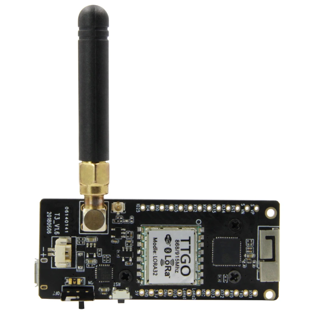 Lilygo ttgo lora32 v2 1 1 6 version 433 868 915mhz esp32 lora oled 0 96