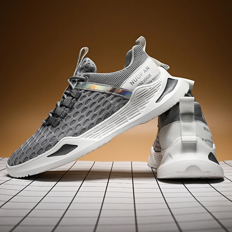 Zapatillas deportivas ligeras para hombre, zapatos de correr, antideslizantes, baratos, para otoño|Zapatillas de correr|