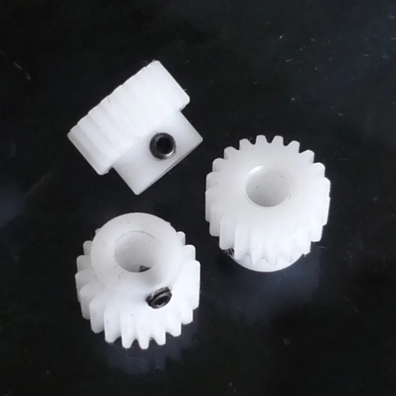 

1 Modulus POM Convex Gear Micro Motor Polyformaldehyde Pinion 10/16/17/18/19/20-33Teeth Qty 1PCS
