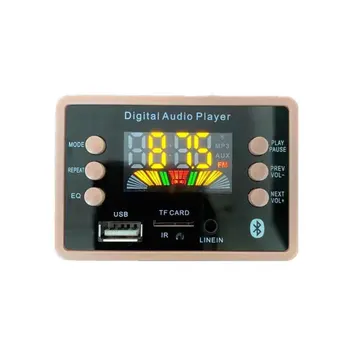 

DC 12V Remote Control MP3 Decoder Board Module USB Port TF FM Radio WAV WMA Car Audio Bluetooth 5.0 Electronic Wireless