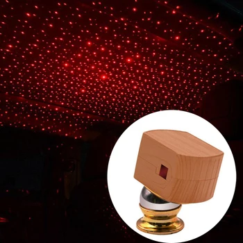

LED Car Roof Star Night Lights Projector Light Interior Ambient Atmosphere Galaxy Lamp USB Decoration Light For Home Outdoor
