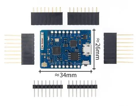 Мини модуль ESP8266 3 В с поддержкой Wi Fi|Регуляторы напряж./стабилизаторы| |