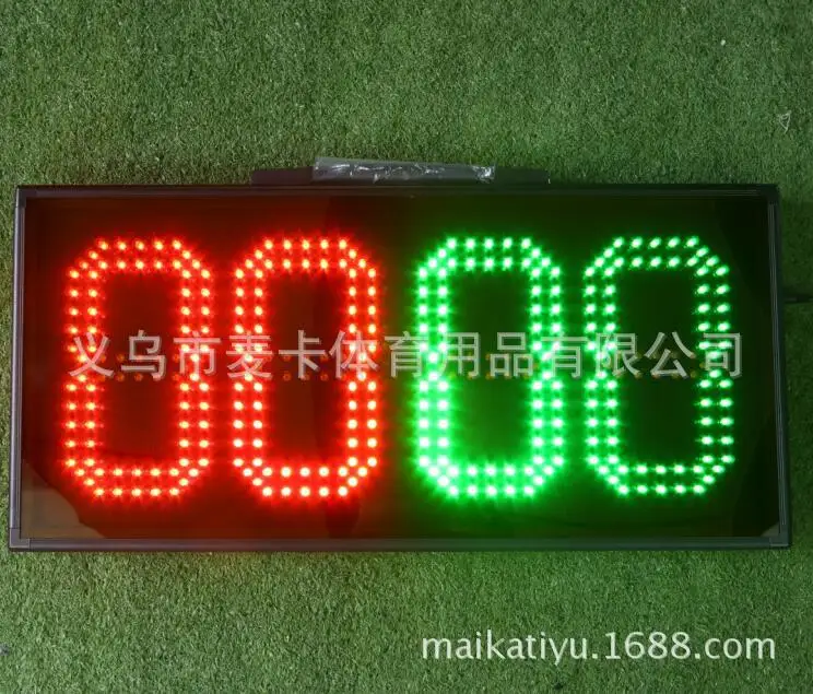 

Wholesale Football Electronic Replacement Card Football Match Substitution Equipment Single Side Double-Sided Display Football S