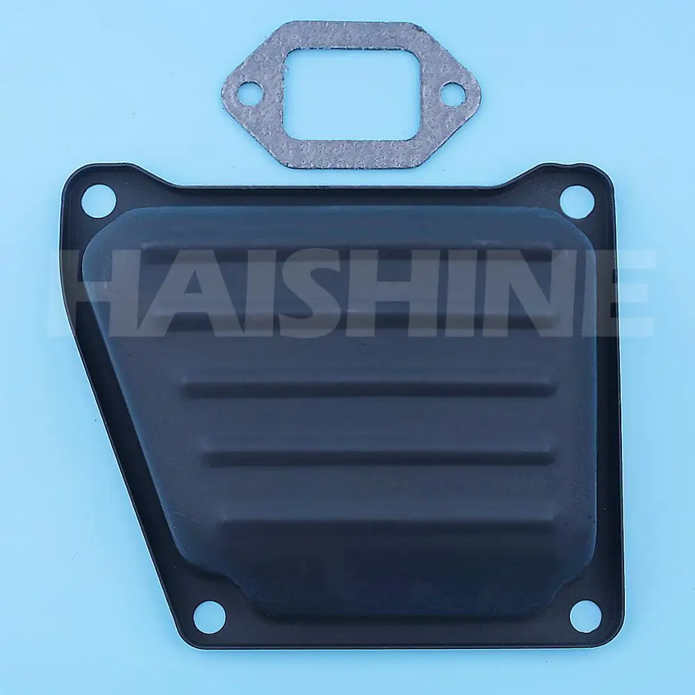 Muffler Exhaust Front Cover Gasket Kit For Stihl 064 066 MS650 MS660 Chainsaw Dual Port Type Replacement Spare Part