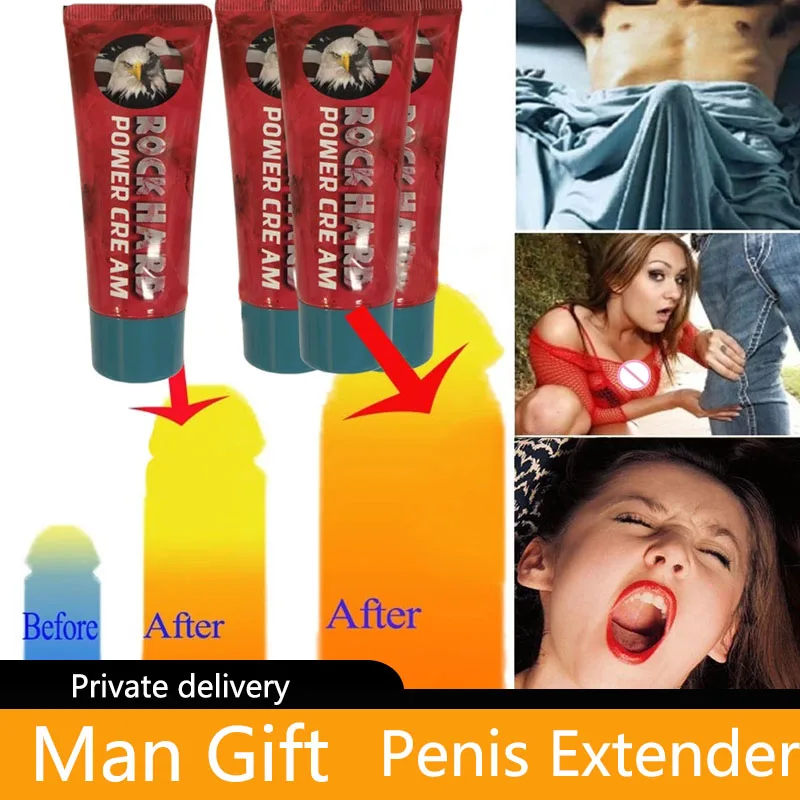 Man Penis Enlargement Gel Increase Size XXXL Erection Long last Aphrodisiac Paste Cream Plant Extracts
