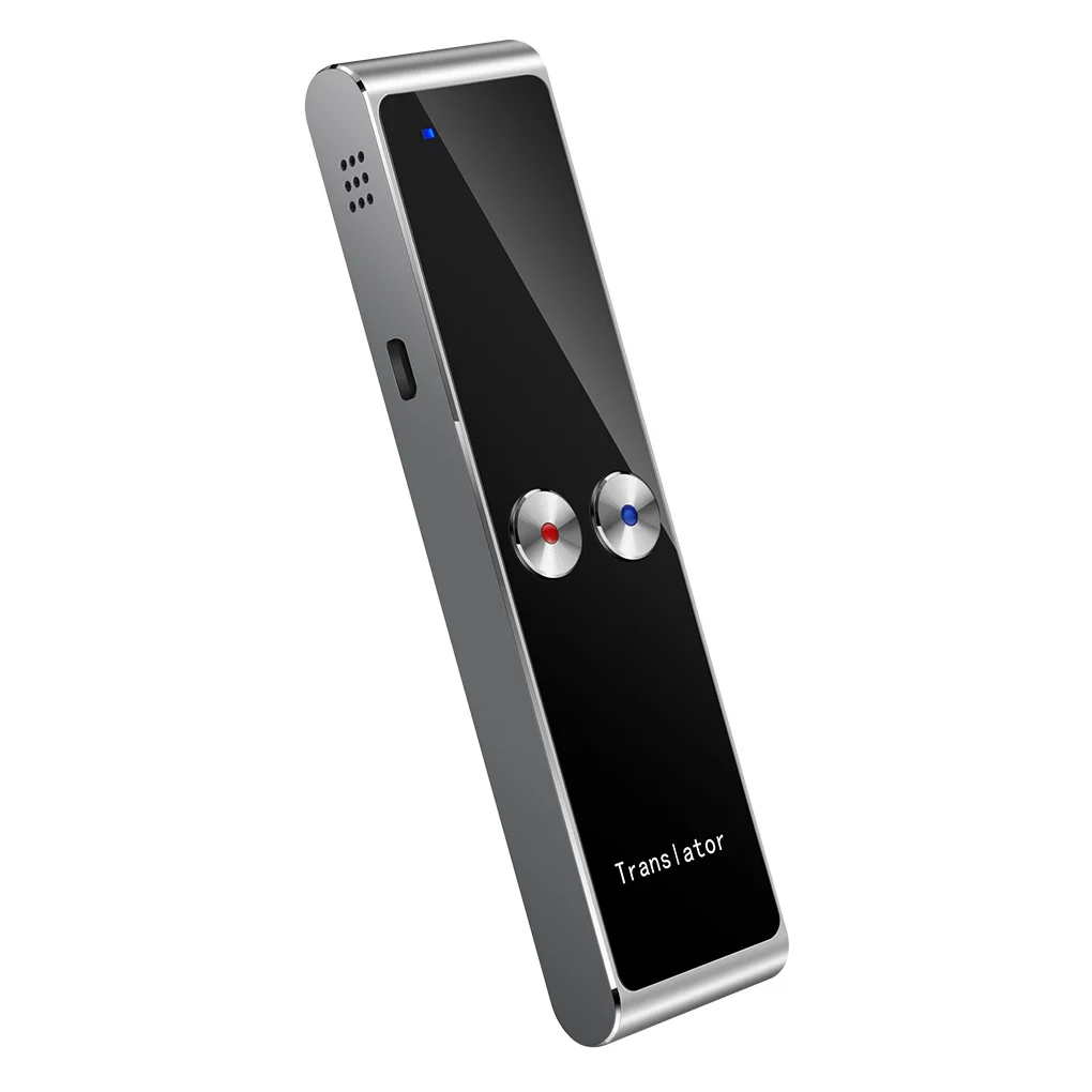 Portable T8 Smart Voice Speech Translator Two-Way Real Time 68 Multi-Language Translation For Learning Travelling Business Meet