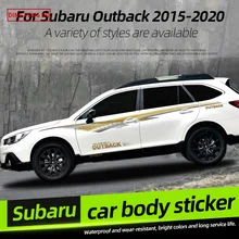 

Car Body Waterproof PVC Sticker For Subaru Outback 2015-2020 Badge Decoration Film Styling Accessories Scratch Resistant