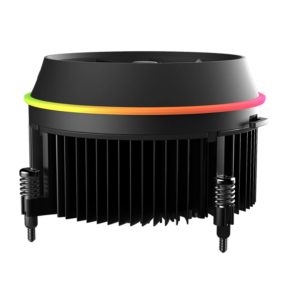 Кулер для процессора Darkflash shadow ARGB AURA SYNC 3pin5V TDP 280 Вт PWM 4pin с двойным кольцом и