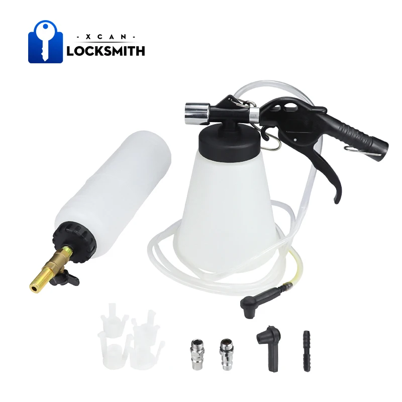 

1L 0.75L Car Accessories Brake Bleeder Fluid Pump Drain Kit Oil Change Tank Tubes Repair Tools Auto Replacement Large Capacity