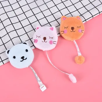 

1.5m Portable Tape Measure Retractable Ruler Centimeter/inch Small Tape Measure Ruler Cartoon Cute Design for travel