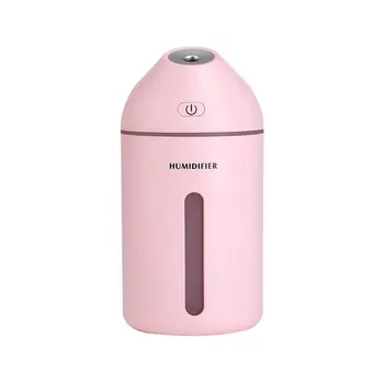 

320ml Ultrasonic Air Humidifier Car Humidifier Small USB Diffuser Auto Shut-Off Cool Mist Vaporizer for Home Office