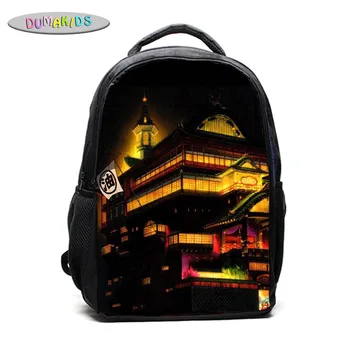 

New Backpack Cartoon Polyester Shoulder Bag Wholesale Kid Fashion Student School Children For Teenager