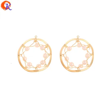 

Cordial Design 10Pcs 22*23MM Jewelry Accessories/Charms/Imitation Pearl/Round Shape/Genuine Gold Plating/Hand Made/DIY Making