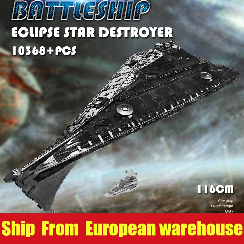 MOC Yeshin 21004 Звездные игрушки войны строительные блоки UCS Дредноут Звездный
